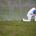Skyline senior Patrick Lewis take a moment to himself  before a game on Tuesday, April 23. Daniel Brenner I AnnArbor.com